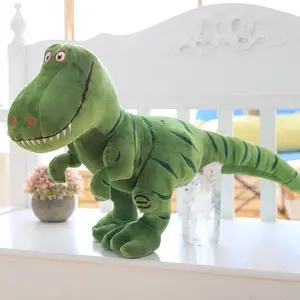 15 Inch Green T-rex Tyrannosaurus Animal Cute Plush Toy, Super Soft Cuddly  Dinosaur  Stuffed Pillow Cushion, Birthday Gift