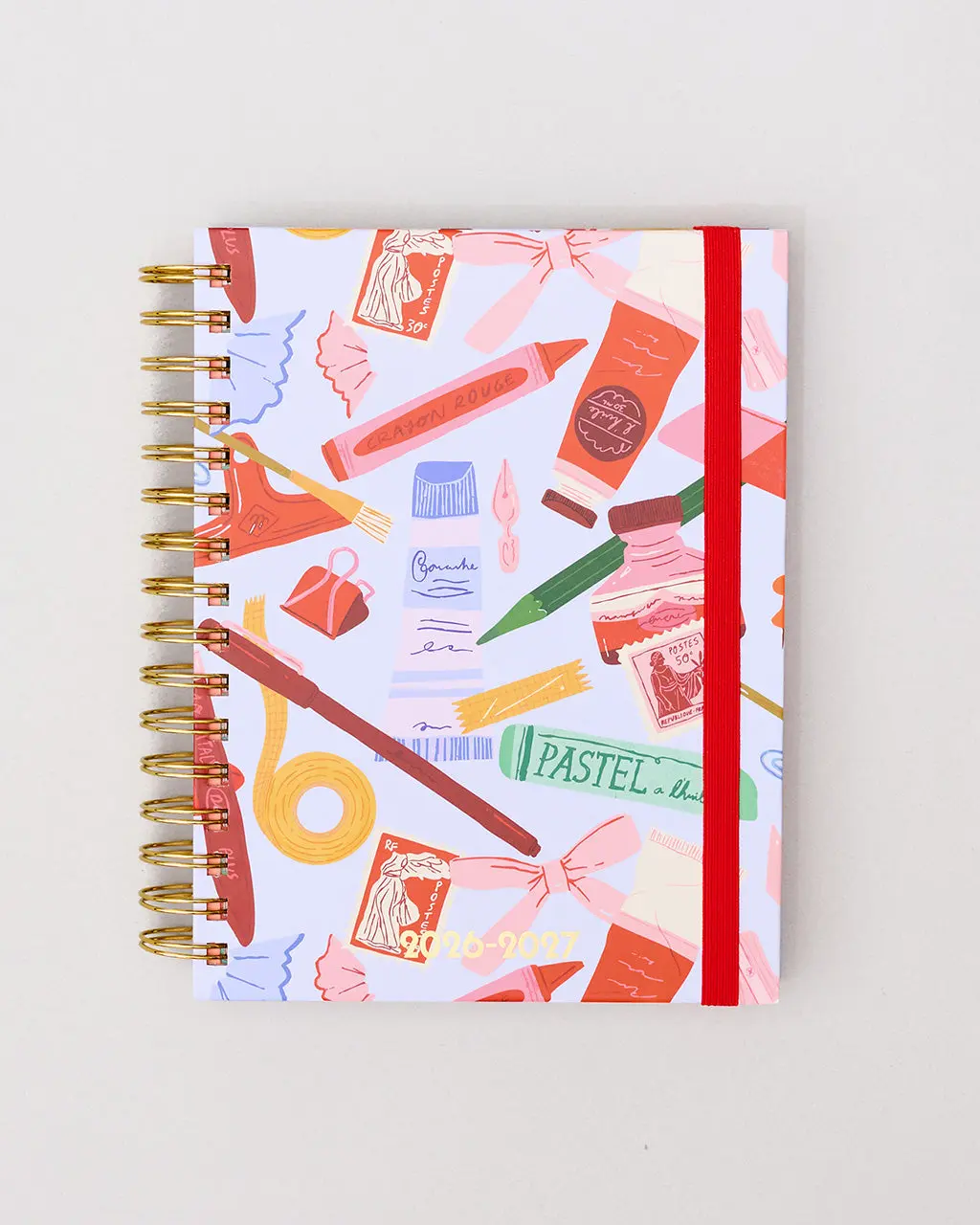 Medium 17-Month Academic Planner - Art Tools