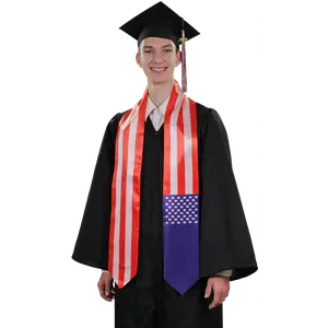 USA Graduation Stole - USA Flag Sash
