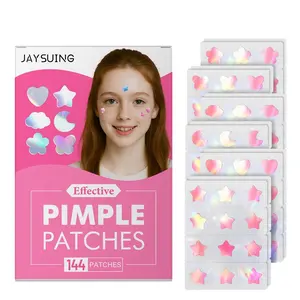 Pimple Patches 144 CT with Hydrocolloid Salicylic Acid & Tea Tree Oil for Mark-Free Blemish Treatment