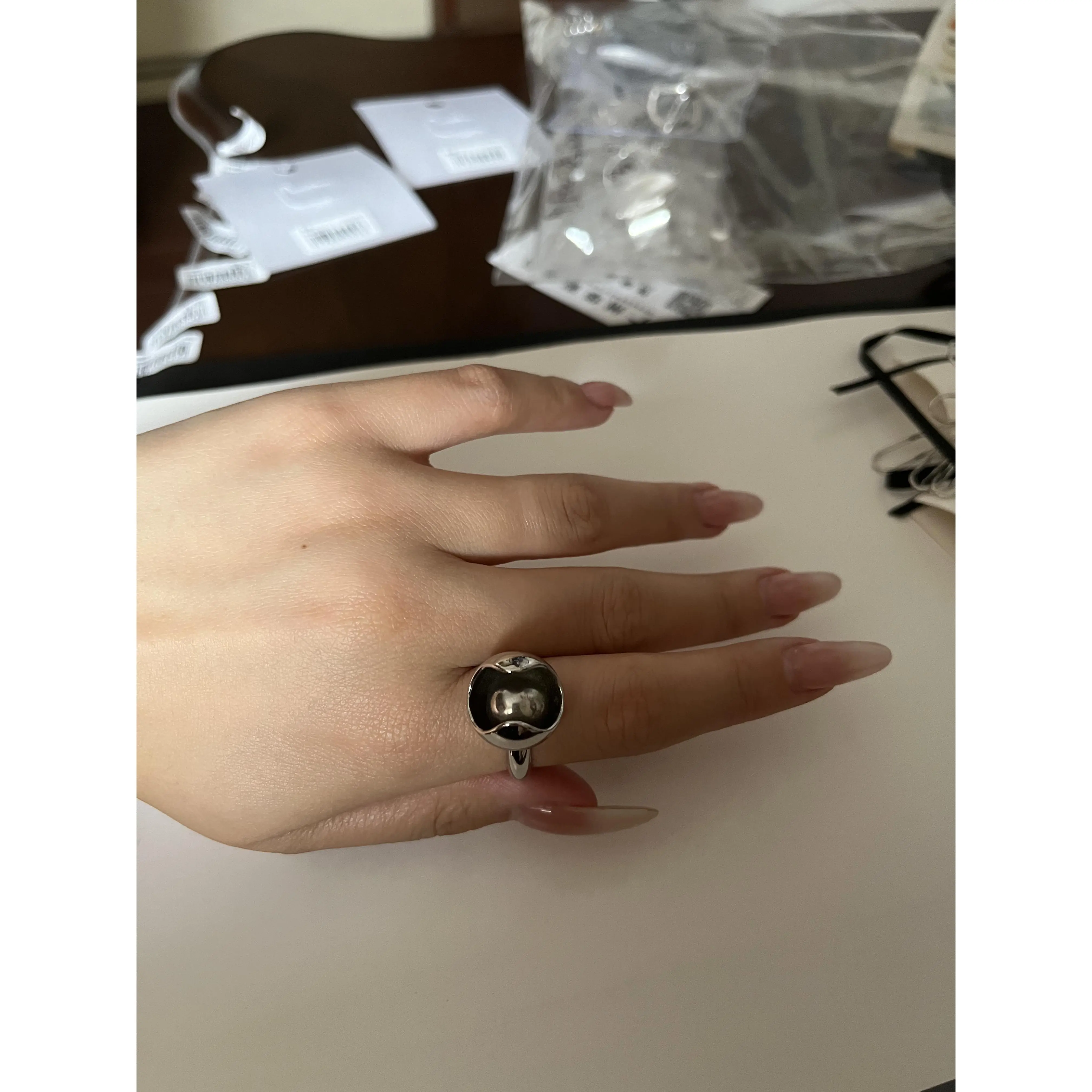 Meteor Dome Statement Ring