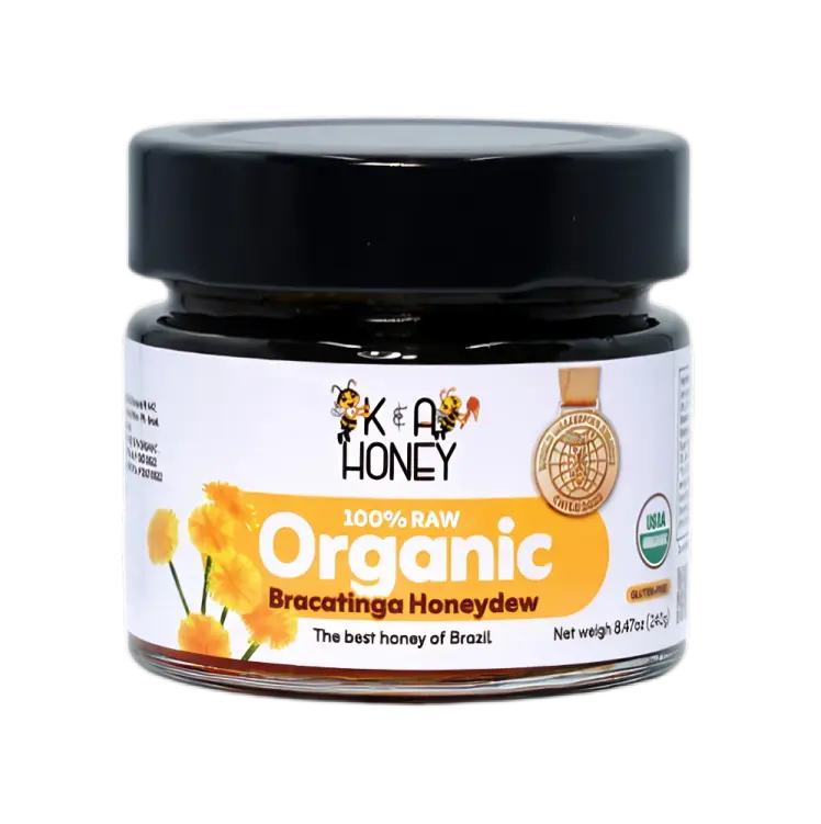 Organic Bracatinga Honeydew – Natural Energy Honey from Brazil
