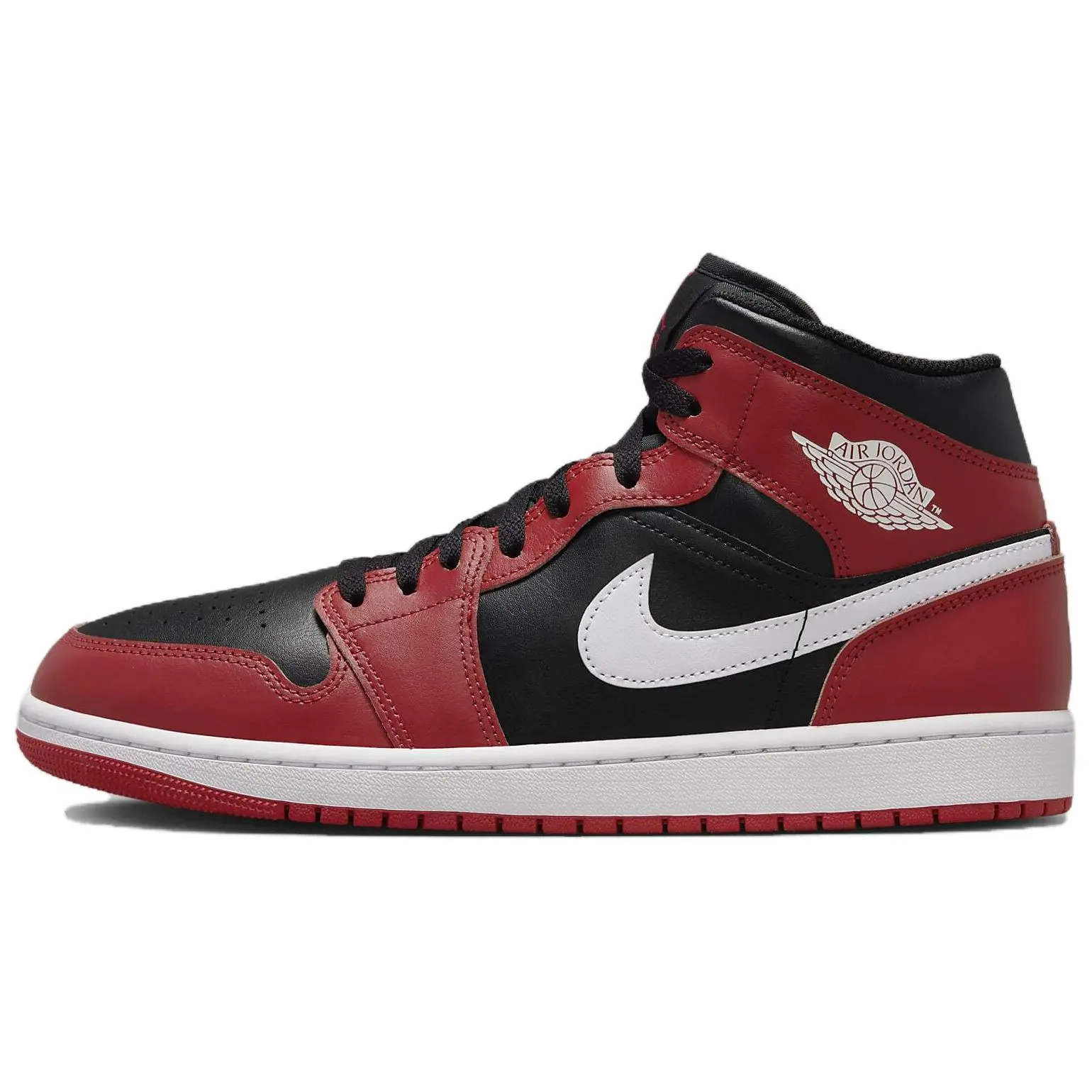 Jordan 1 Mid Gym Red Black White 2024 Retro Basketball Shoes Men's DQ8426-061