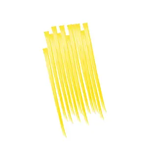 12 PACK Yellow Hair Extensions 6153D