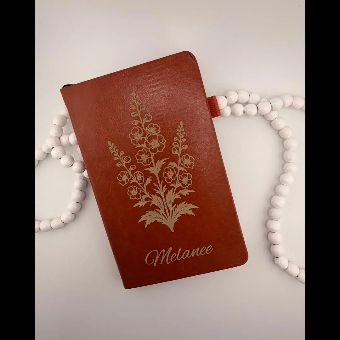Leather Journal - Custom Engraved Gift