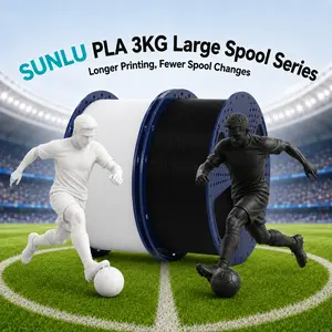 SUNLU PLA 3KG/5KG Large Spool 3D Printer Filament 3KG