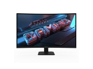 GIGABYTE 32 inch (31.5" viewable) QHD 2K 1440P 180Hz AMD FreeSync (Adaptive Sync) 1ms HDR10 Curved Gaming Computer Monitor GS32QCA