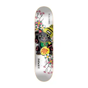 DGK Skateboard Deck Lucky Cat 8.25" x 31.85"