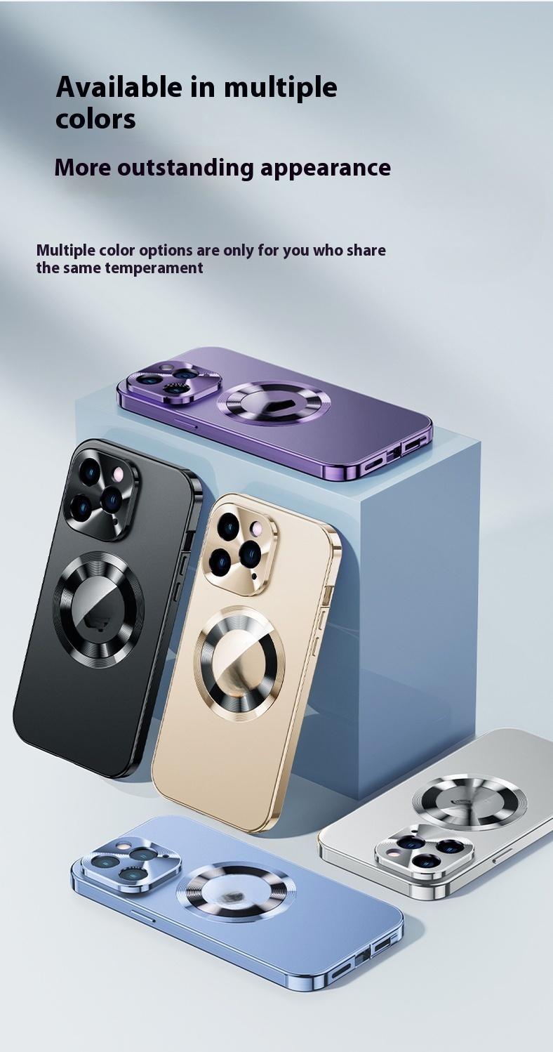 Platic Back [Not All Metal  PC Back] Metal Frame, ip 17 Pro Max CaseFull Coverage Privacy Screen Lens Protection Magnetic TPU Back International Warranty Phone Cases phone case 17 pro max