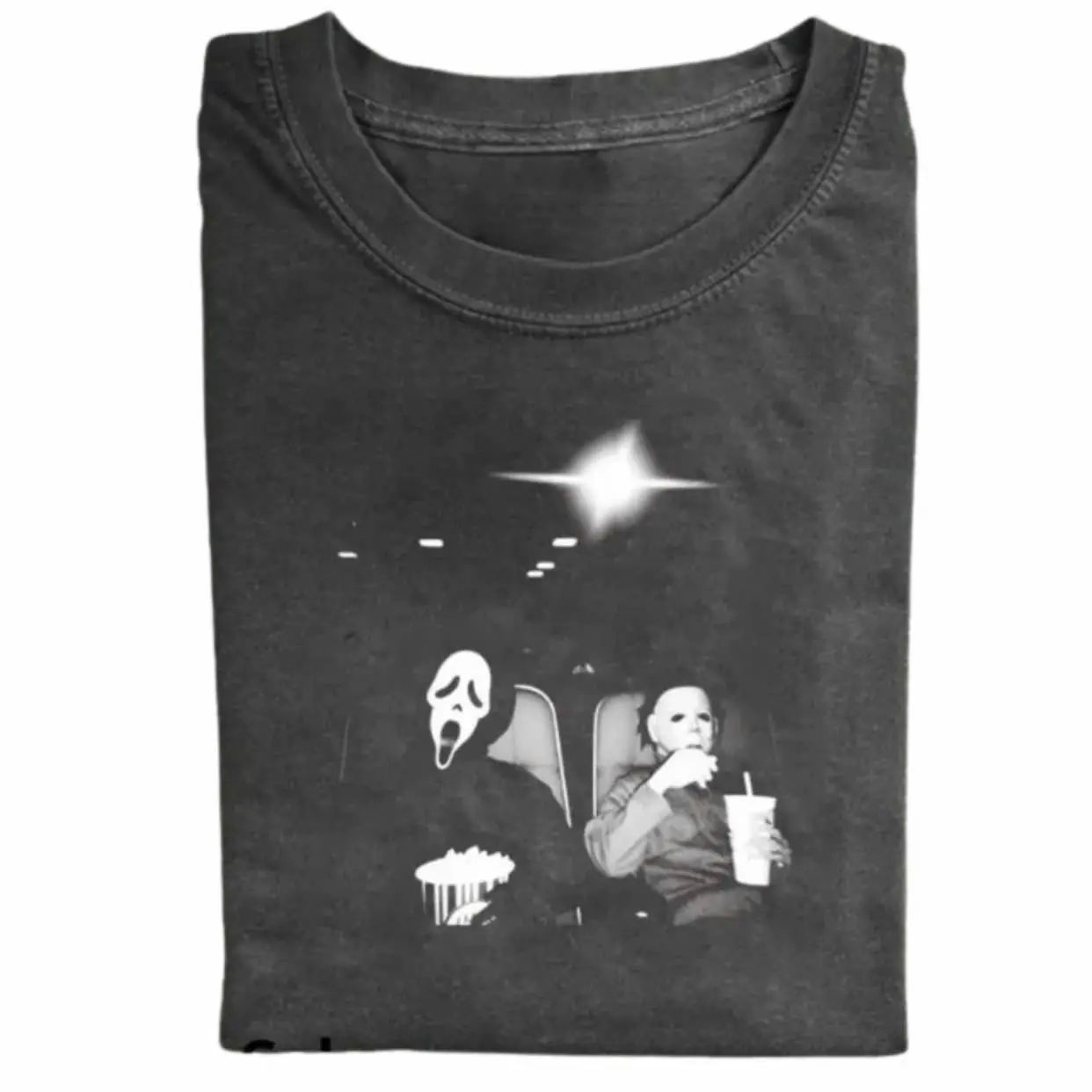Michael Myers Shirt, Halloween Movie Shirt, Funny Halloween, Spooky Shirt, Treat Or Trick, Horror Movie Shirt Streetwear Casual Crewneck