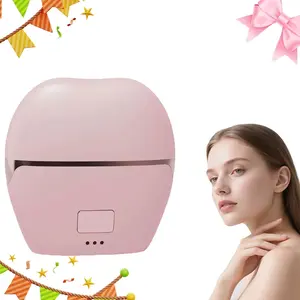 New rechargeable portable cordless negative ion bidirectional straight hair brush styling device with curling and curling functions, suitable for holiday gift giving