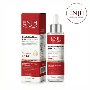 ENJH Rice Exfoliating Serum - gel peel - Gentle Clarifying Face Essence for Radiant Glow Skin, Korean Skincare for Pores & Dead Skin Care, 100ml