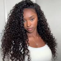 200%-Deep Wave Half Wig