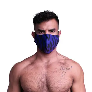 Ombre Animal Print Mask