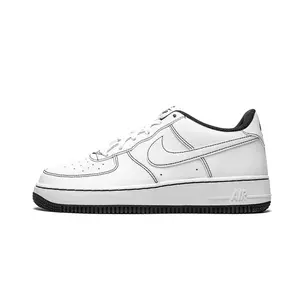 Air Force 1 Low '07 GS "Contrast Stitching - White / Black" CW1575 104