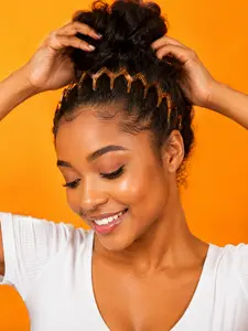Zigzag Headband for Women, Chic Headbands, Wave Tooth Hair Band with Non Slip Grip, Lightweight Resin Look Hair Hoop for Makeup, Washing Face, Party and Everyday Wear, Trendy Minimalist Hair Accessories for Thick Hair and Curly Hair, Y2K Fashion Headband
