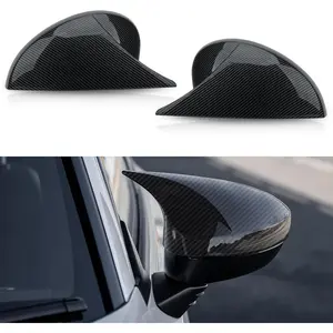 Door Side Mirror Cover for Honda Civic Accessories 2022 2023 2024 Aggressive Look Sport Door Side Mirror Cover(Carbon Fiber Style)