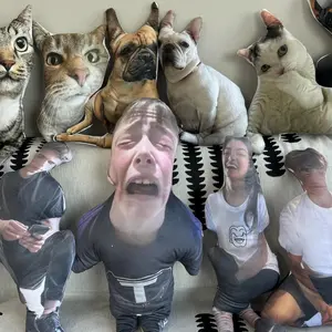 ugly pillow case, custom ugly pillow case for friend or pet, Hot Ugly Cat, gift for friend, Halloween gift, body pillow case