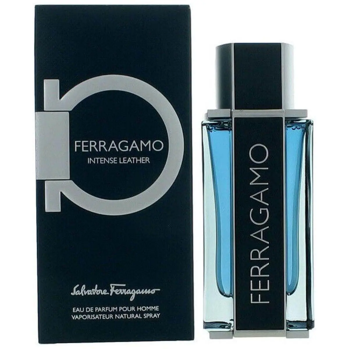 Men's Intense Leather Eau de Parfum, 3.4 oz Masculine Fragrance with a Deep Scent of Musk and Oakmoss, Fragrance Scent Perfume