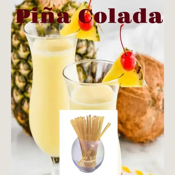 Oh Honey Please Piña Colada Flavor Infused 100% Natural Raw Unfiltered Honey Sticks 6.5 Inches Eco Friendly Healthy On The Go Tea Coffee Time Travel