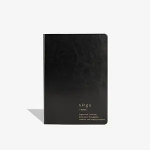Virgo Zodiac Lined Journal