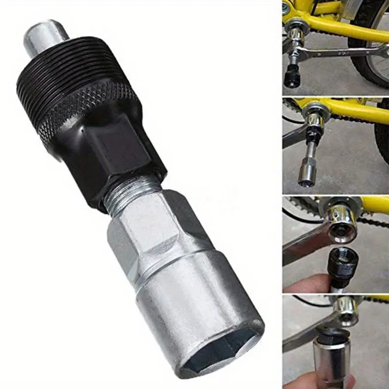Bikes Crank Wheel Extractor, Crank Bolt, Crank Puller, Bottom Bracket Cycling Crankset Pedal Remover Repair Tool For MTB And Road Bike Bicycle Tools
