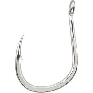 20 count Circle Hooks Jigging - Saltwater & Freshwater Fishing Hooks Kit Octopus & Catfish Hooks (1/0, 2/0,3/0, 7/0, 9/0, Size 6) Shark, Drop Shot & Jig Fishing - Tackle Gear