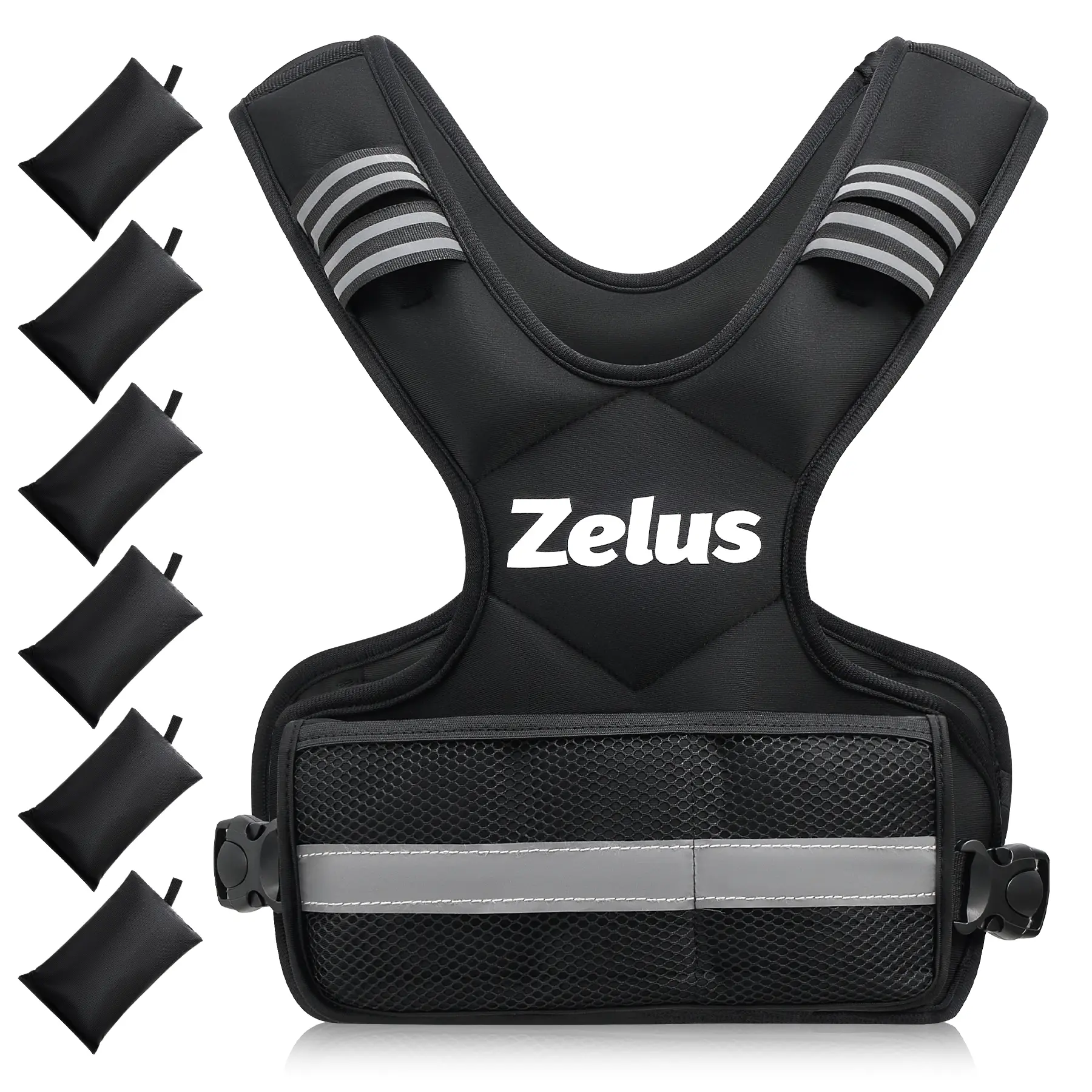 【BackToSchool】Adjustable Weighted Vest for Men & Women 4-10LB, Removable Weights Training Vest for Walking, Running, Strength Training, Workout,& Home Fitness|#tiktokshopbacktoschool