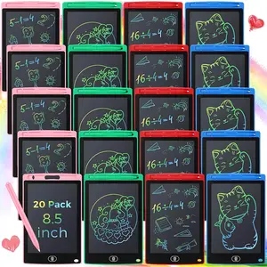 20 Pack LCD Writing Board For Kids, Doodle Board Reusable Board Drawing Erasable Painting Pads Educational Toy For Birthday Gifts Valentine's Day Stationery Easter Gifts for the Start of School Season