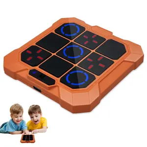 Tic Tac Toe Game,Upgraded 6 in 1 Electronic Tic Tac Toe Bolt Game Rechargeable with Mute Function,Handheld Puzzle Board Game Toys for Educational,Portable Travel Games Gifts for Kids and Adults