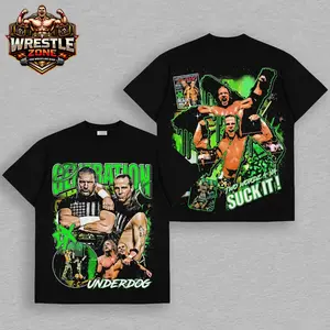 D-Generation X Premium Cotton T-Shirt, DX Wrestling Graphic Tee, Degeneration X Vintage Shirt, “Suck It!” Classic WWE Tee, Attitude Era Wrestling Graphic Tee for Fans, Gift for WWE Fans, Gift for Boyfriends