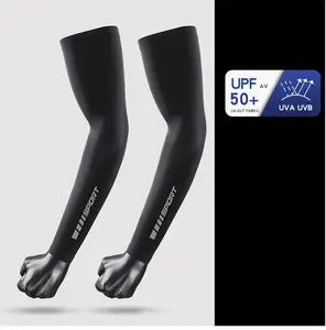 Summer sun protection sleeves for men, UV-resistant men's arm sleeves, thin arm guards, women's ice silk sleeve gloves