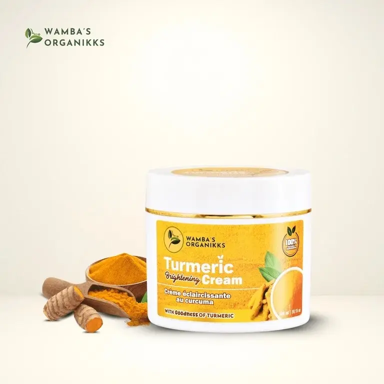 Kojic Acid + Turmeric Brightening Cream – Dark Spot & Glow Solution - 300ml