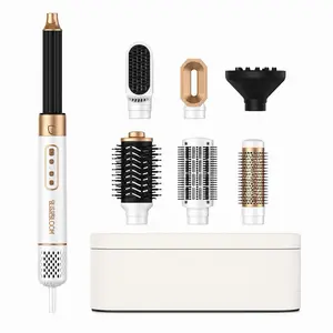 6-in-1 Multifunctional Hair Dryer Set, Including Extra Diffuser Attachment