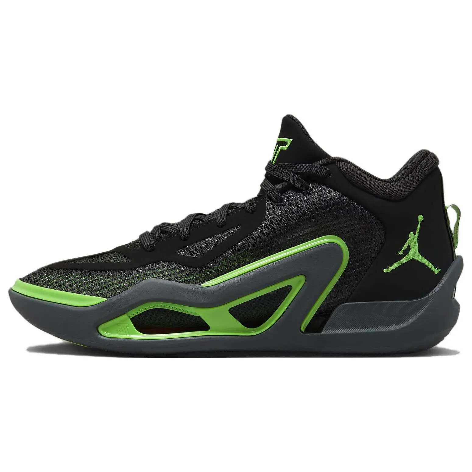 Jordan Tatum 1 Pf Celtics Opaque Green Sole Cushioned Breathable Mid Top Basketball Shoes Men's DZ3330-003