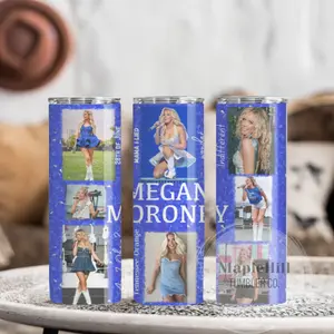 20oz Megan Moroney Tumbler, County Music Cups, Drinkware Water Bottles Portable Washable Reusable