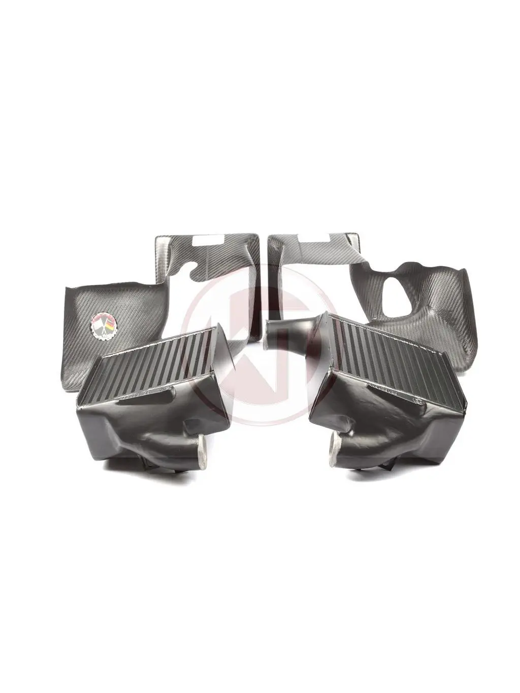 Wagner Tuning 200001006.KKIT Competition Intercooler Kit with Carbon Air Shroud for Audi S4 B5-A6 2.7T