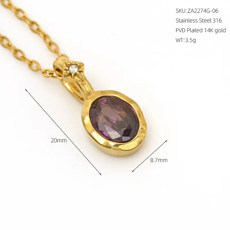 Deep rhinestones in June [with chain]