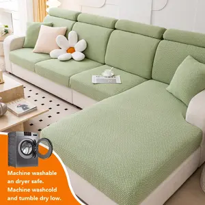 1pc Fleece Sofa Cover, Pet Dog Friendly, Soft Fabric, Furniture Protector, Couch Protection, Home Decor for Bedroom Office Living Room, Sofa Couch Covers