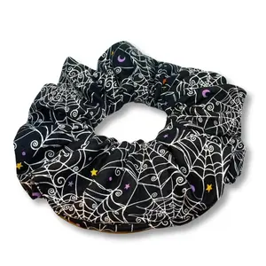 Spiderweb Halloween Scrunchie
