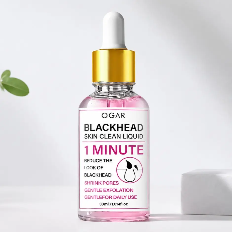 Deep Cleansing Exfoliating Daily Serum Remove Blackheads Moisturizing Brightening Facial Essence Cleanser Blackhead Remover Serum