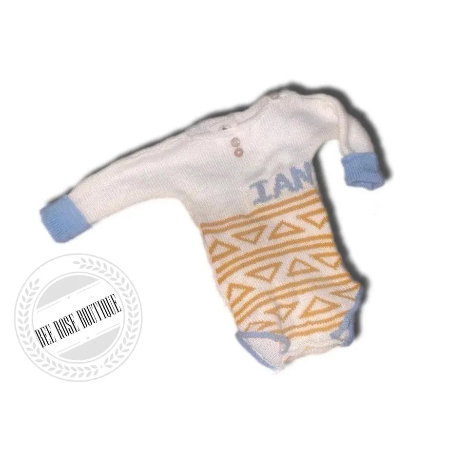 Tribal Custom Knit Onesie