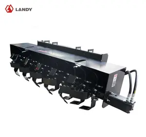 72" Rotary Tiller for Skid Steer - Prep Your Garden Soil in Minutes