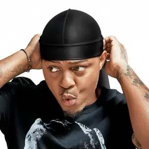 Power Wave Extreme Shine Silky Durag, Breathable, Long Tail Doo Rag for Maximum Wave Compression, Smooth Wide Straps