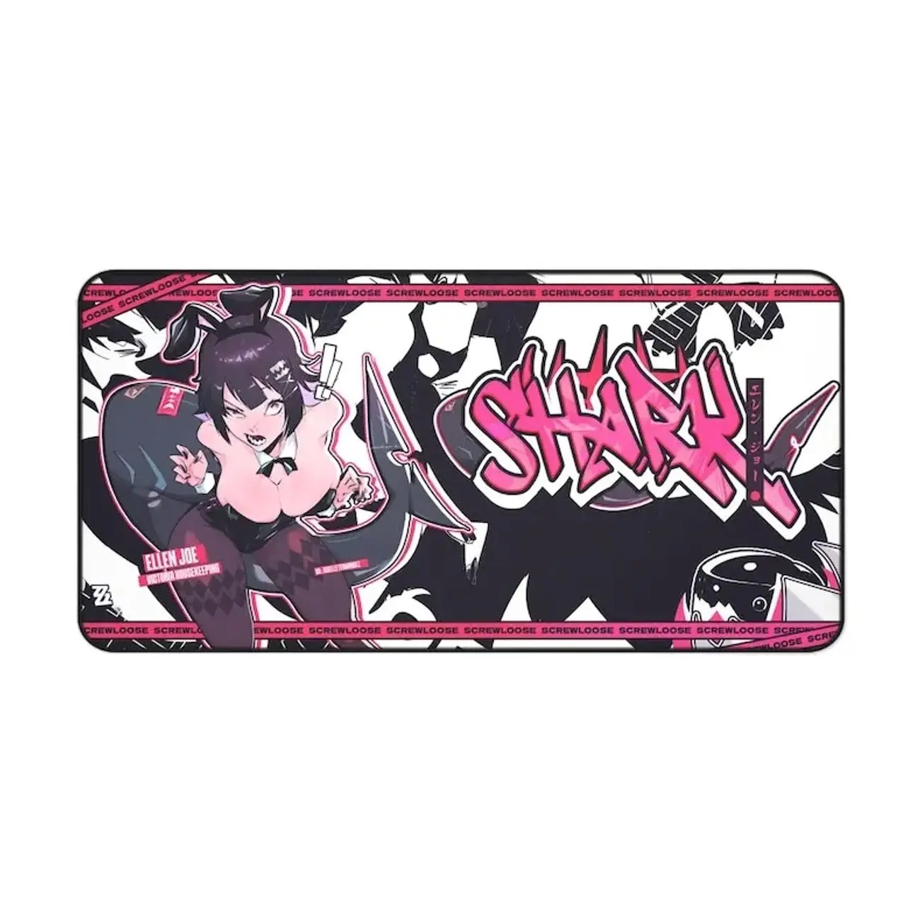 ZZZ Ellen Playmat, Gaming Mat, Desk Mat, Large gaming mouse pad