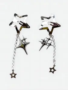 Star Design Hair Clips, Goddess Hair Clip, Fashionable Hair Accessories for Women & Girls, Cute Lovely Hairwear for Daily Used, Super Cute Clips