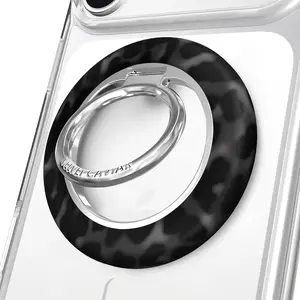 It Girl Black Leopard MagSafe Grip Ring