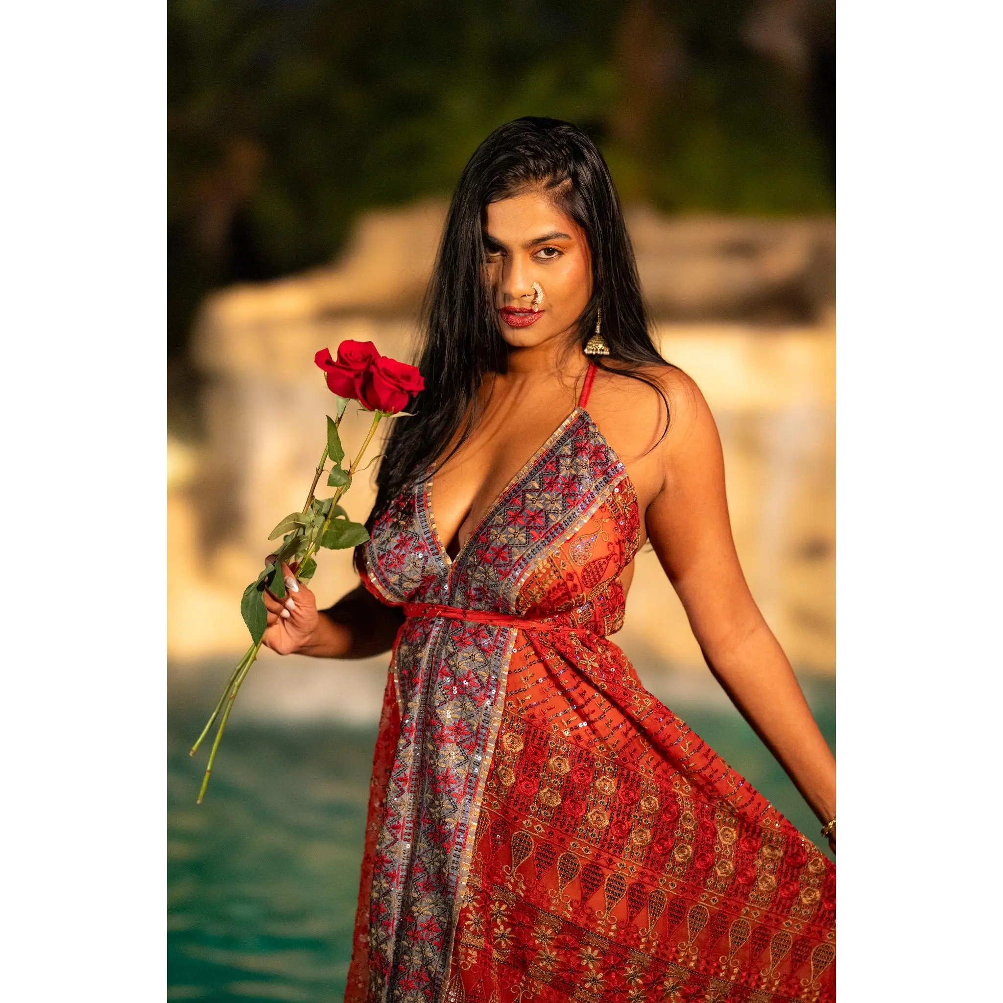 Fire Princess Magic Dress