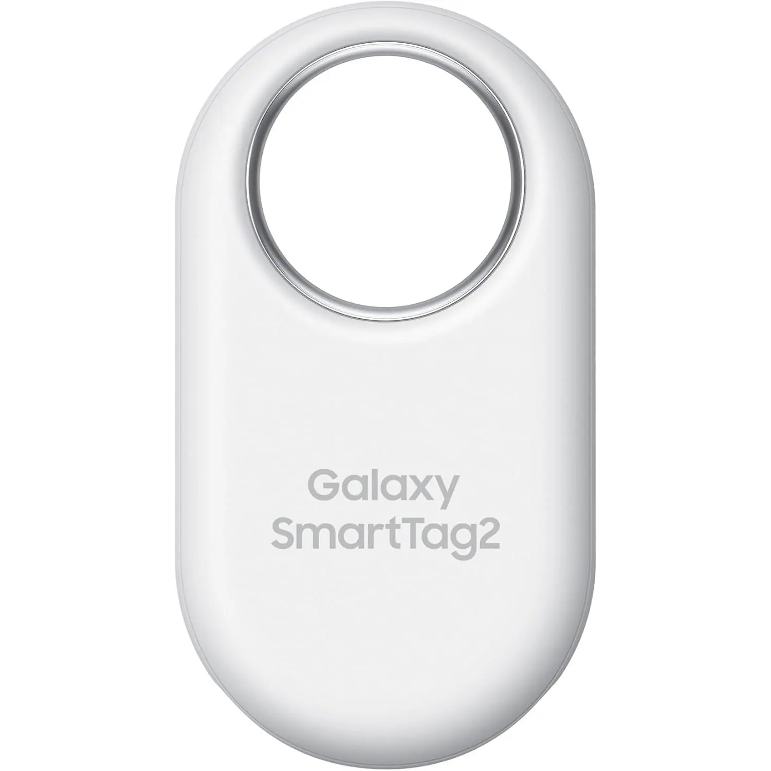 Samsung Galaxy SmartTag2, Bluetooth Tracker, Smart Tag Tracking Device, Item Finder for Keys, Wallet, Luggage, Pets, Use w/ Phones and Tablets Android 11 or Later, 2023, 1 Pack, White