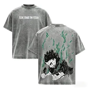 Rock Lee Naruto Anime Graphic Tee, Vintage Washed Oversized Dark Anime Streetwear T-Shirt, Soft Cotton Unisex Apparel lemon demon sade soulja boy outfit truck fit clothes gift gorlock destroyer
